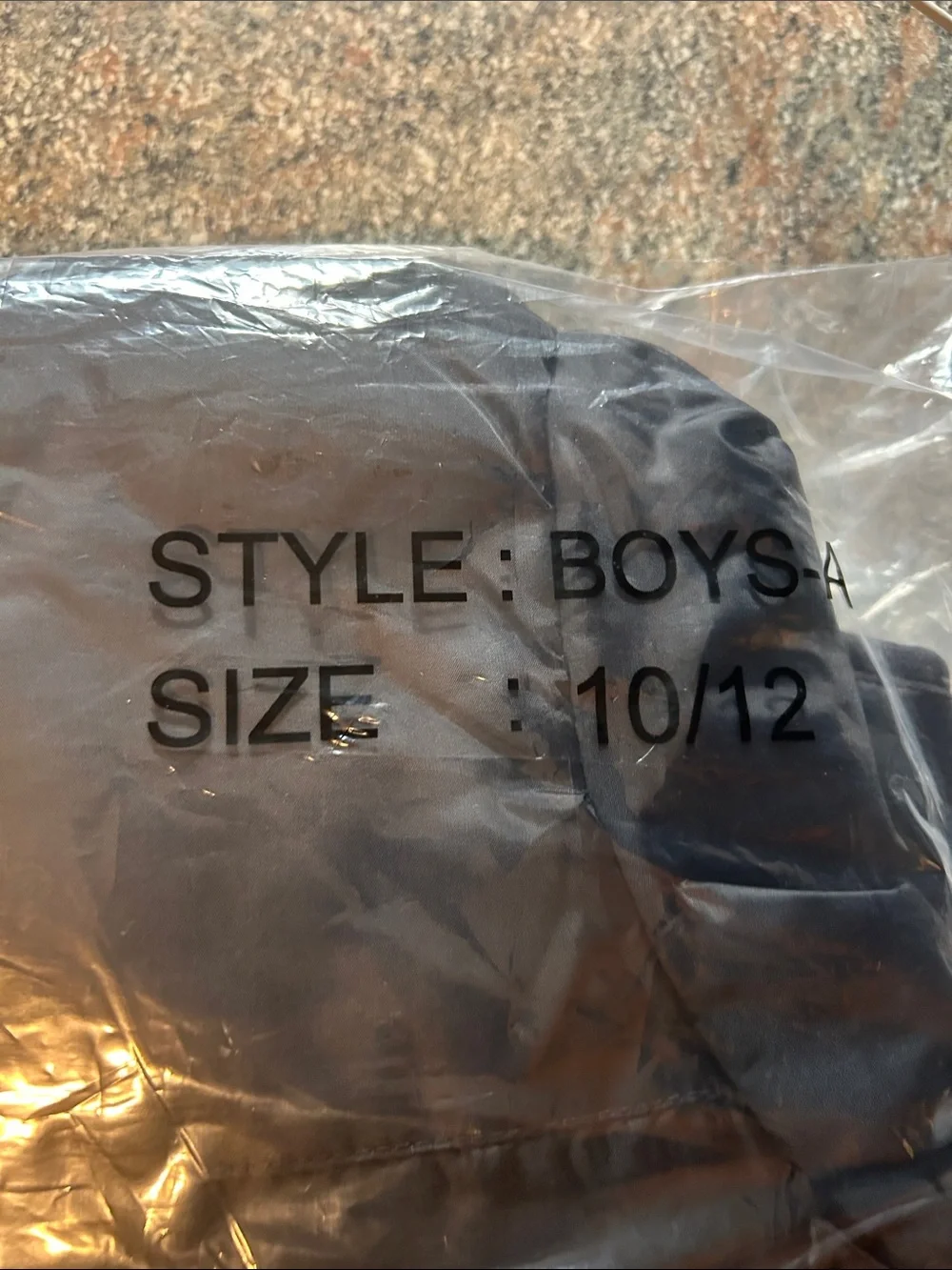 Kids Black Hooded Puffer Jacket - Lightweight Insulated Coat